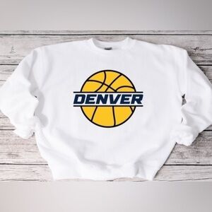 Denver Nuggets Basketball Crewneck